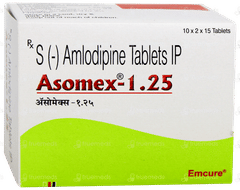Asomex 1.25 Tablet 15 Asomex 1.25 Tablet 15