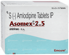 ॲसोमेक्स-2.5 टैबलेट 15