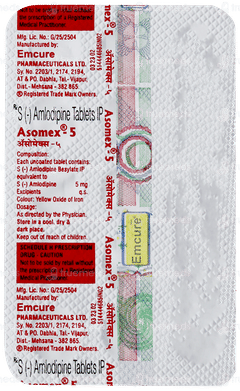 Asomex 5 Tablet 15