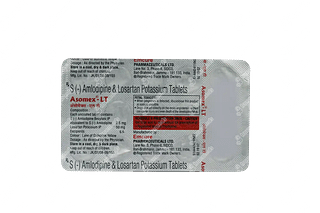 Asomex Lt 50/2.5 MG Tablet 15