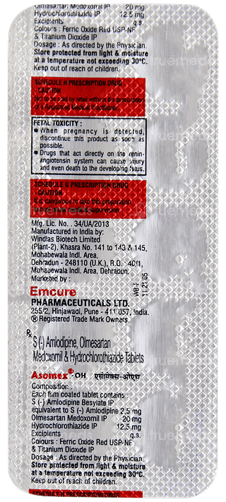 Asomex Oh Tablet 10