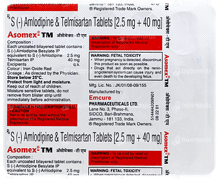 Asomex Tm Tablet 15