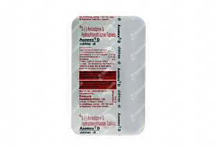 Asomex D 2.5/12.5 MG Tablet 15