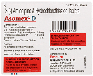 Asomex D Tablet 15