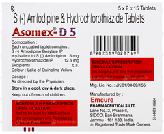 Asomex D 5 Tablet 15