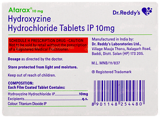 Atarax 10mg Tablet 15