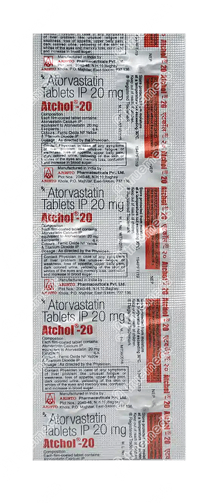 Atchol 20 Tablet 10