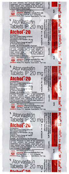 Atchol 20 Tablet 10 Atchol 20 Tablet 10