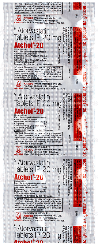 Atchol 20 Tablet 10