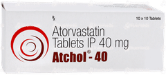 Atchol 40 Tablet 10 Atchol 40 Tablet 10