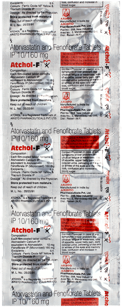 Atchol F Tablet 10 Atchol F Tablet 10