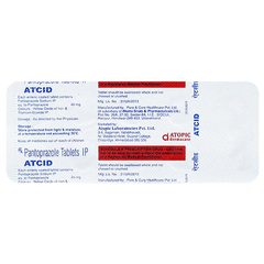 Atcid 40 Mg Tablet 10