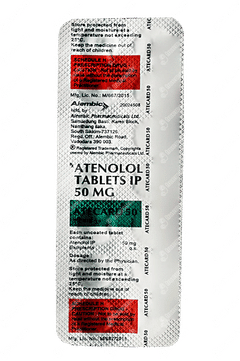 Atecard 50 Tablet 14 Atecard 50 Tablet 14