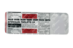 Atelol 50 Tablet 14 Atelol 50 Tablet 14