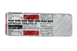 Atelol 50 MG Tablet 14