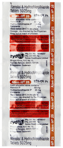 Aten H 25 Tablet 10 Aten H 25 Tablet 10