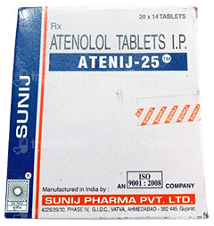 Atenij 25 Mg Tablet 14