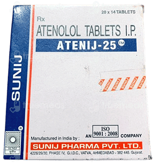 Atenij 25 Mg Tablet 14