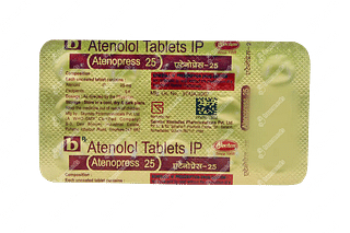 Atenopress 25 MG Tablet 14