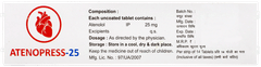 Atenopress 25 Tablet 14 Atenopress 25 Tablet 14