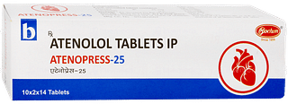 Atenopress 25 Tablet 14