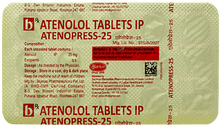 Atenopress 25 Tablet 14