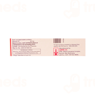 Atenova 50 MG Tablet 14