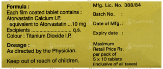 Atheart 10 Tablet 10