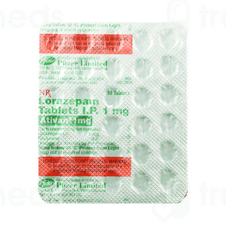 Ativan 1 MG Tablet 30