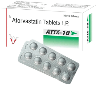 Atix 10 Mg Tablet 10