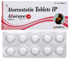 Atocare 20 Tablet 10