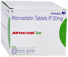Atocor 20 Tablet 15 Atocor 20 Tablet 15