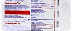 Atocor 80 Tablet 14 Atocor 80 Tablet 14