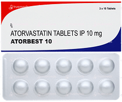 Atorbest 10 Tablet 10