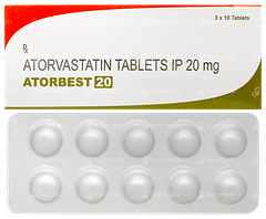 Atorbest 20 Tablet 10