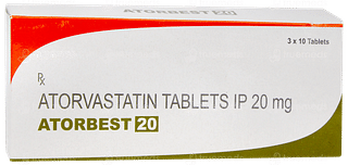 Atorbest 20 Tablet 10