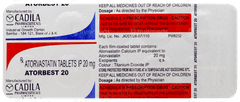 Atorbest 20 Tablet 10