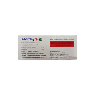 Atorday 20Mg Tablet 10