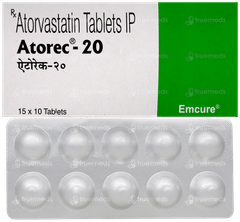 Atorec 20 Tablet 10 Atorec 20 Tablet 10