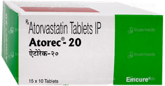 Atorec 20 Tablet 10 Atorec 20 Tablet 10