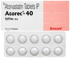 Atorec 40 Tablet 10 Atorec 40 Tablet 10