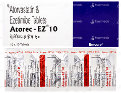 Atorec Ez 10 Tablet 10 Atorec Ez 10 Tablet 10