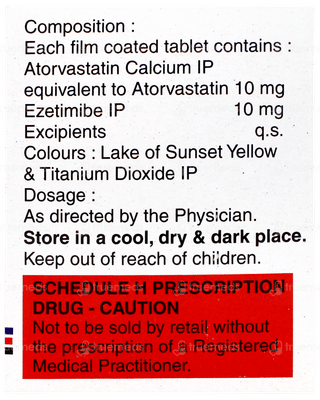 Atorec Ez 10 Tablet 10