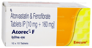 Atorec F Tablet 10