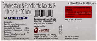Atorfen 10 Tablet 10