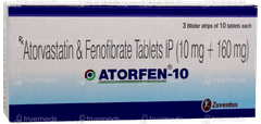 Atorfen 10 Tablet 10 Atorfen 10 Tablet 10