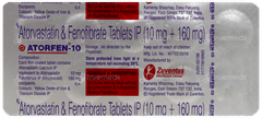 Atorfen 10 Tablet 10 Atorfen 10 Tablet 10