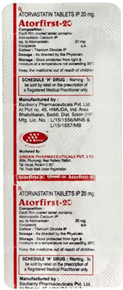 Atorfirst 20 Tablet 10 Atorfirst 20 Tablet 10
