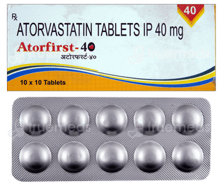 Atorfirst 40 Tablet 10