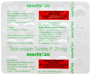 Atorfit 20 Tablet 20